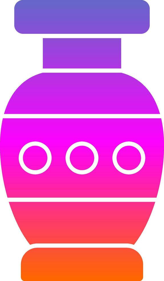 Vase Vector Icon Design