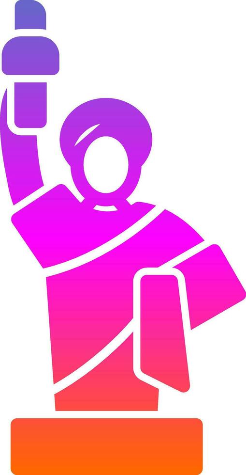 Statue Vector Icon Design