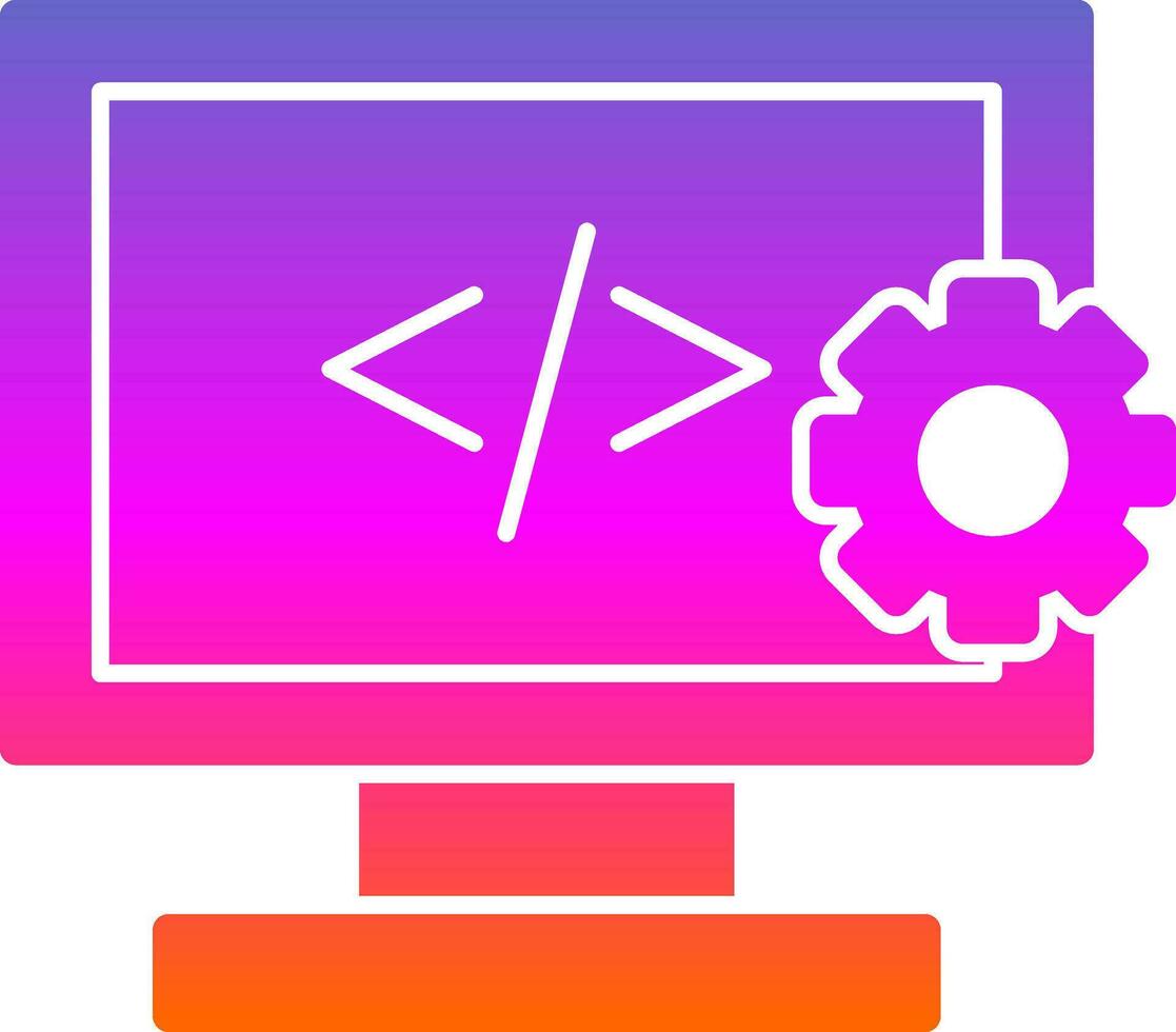Web development Vector Icon Design