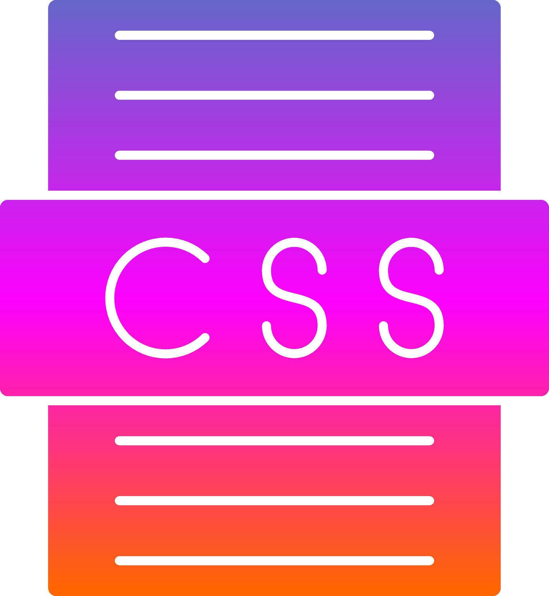 Css file Vector Icon Design 25600143 Vector Art at Vecteezy