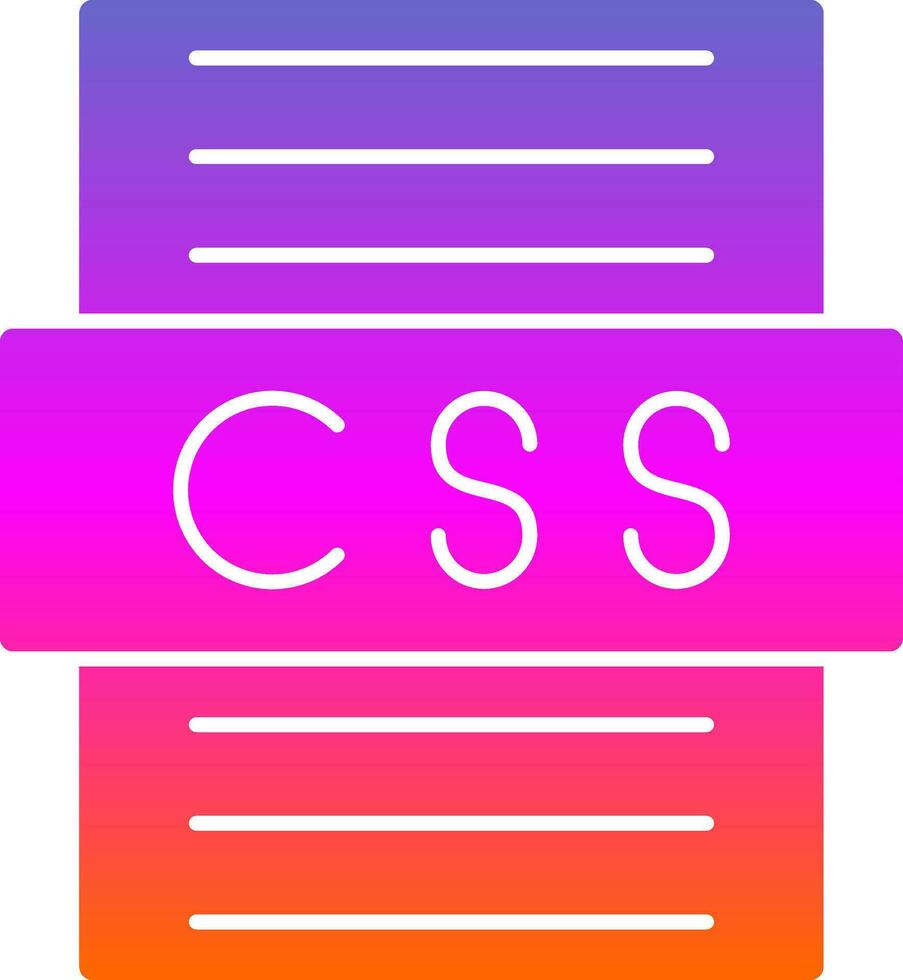 Css file Vector Icon Design