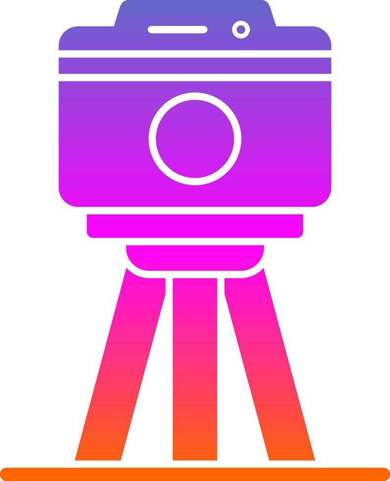 Tripod Vector Icon Design
