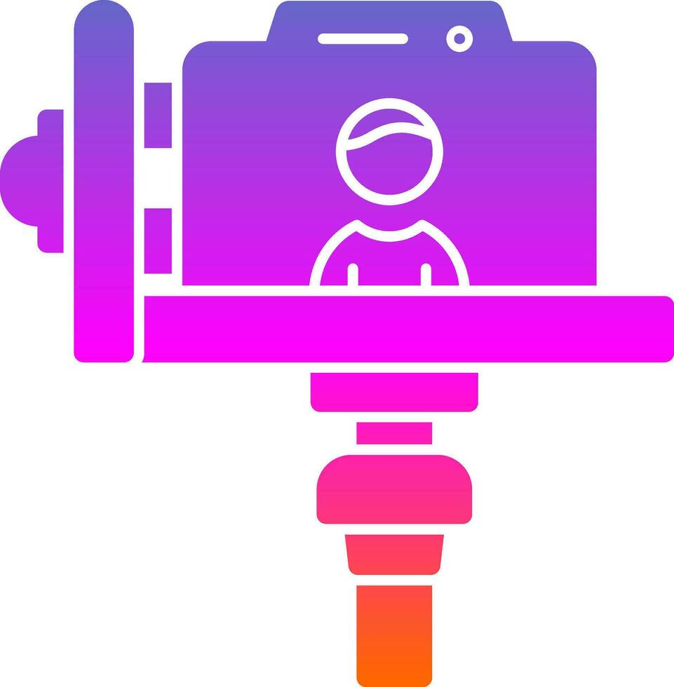 Vlogger Vector Icon Design