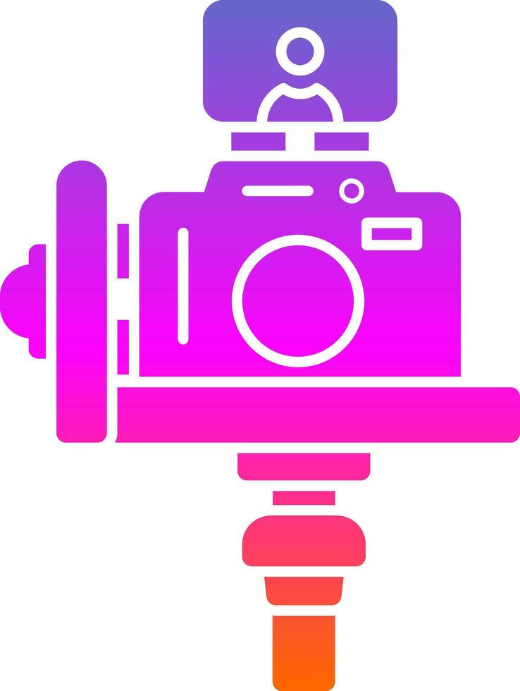 diseño de icono de vector de vlogger