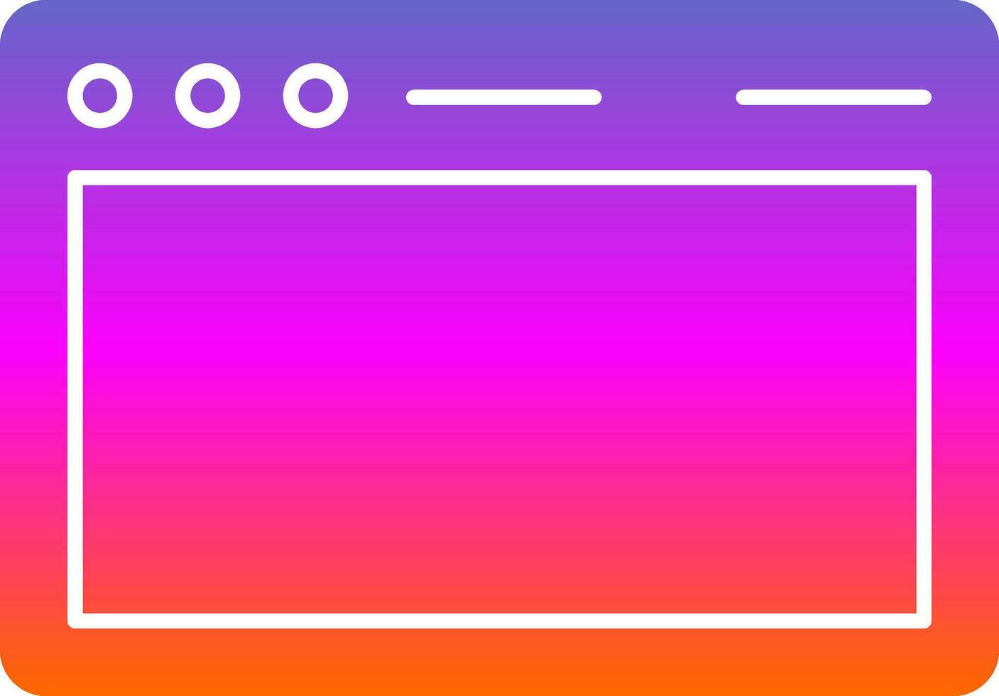 Website Vector Icon Design