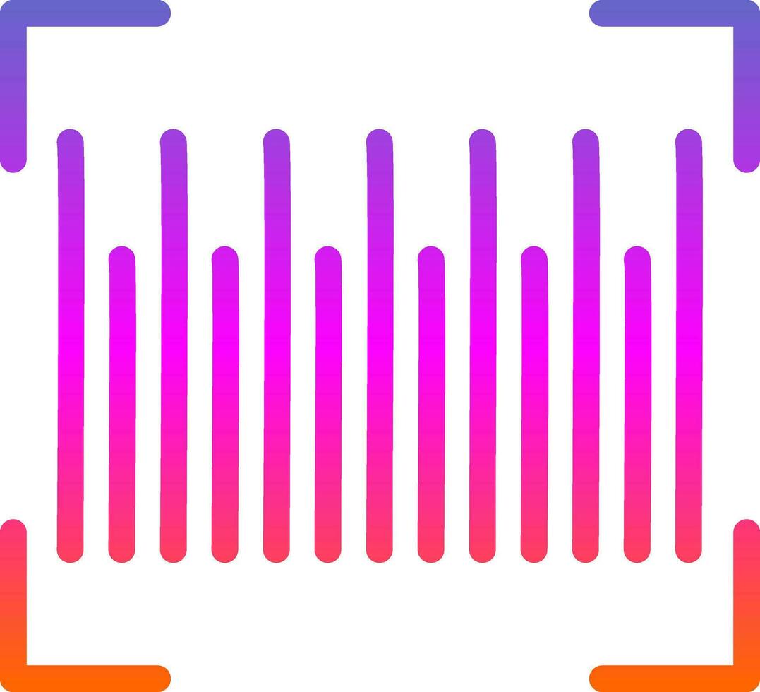 Barcode Vector Icon Design