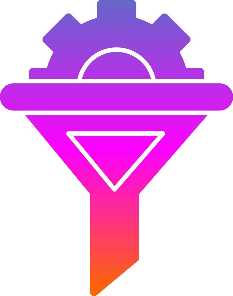 Funnel Vector Icon Design