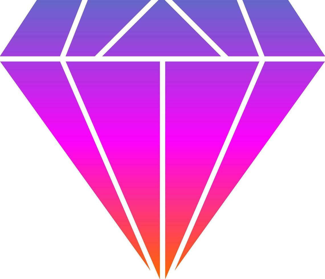 Diamond Vector Icon Design