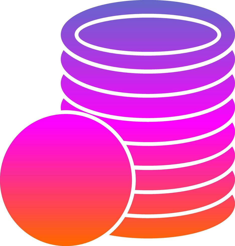 Coin Vector Icon Design