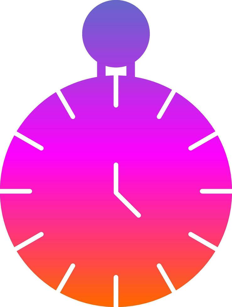 Clock Vector Icon Design