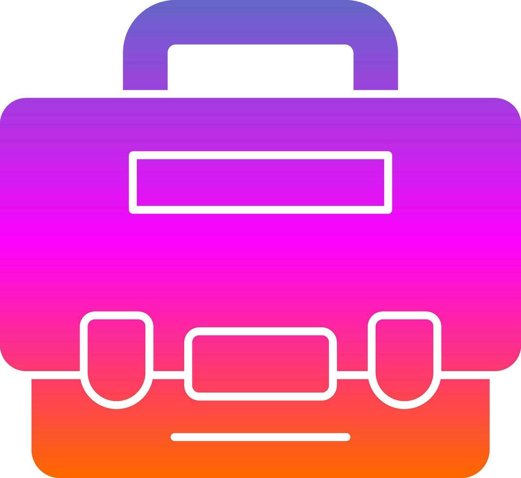 Suitcase Vector Icon Design