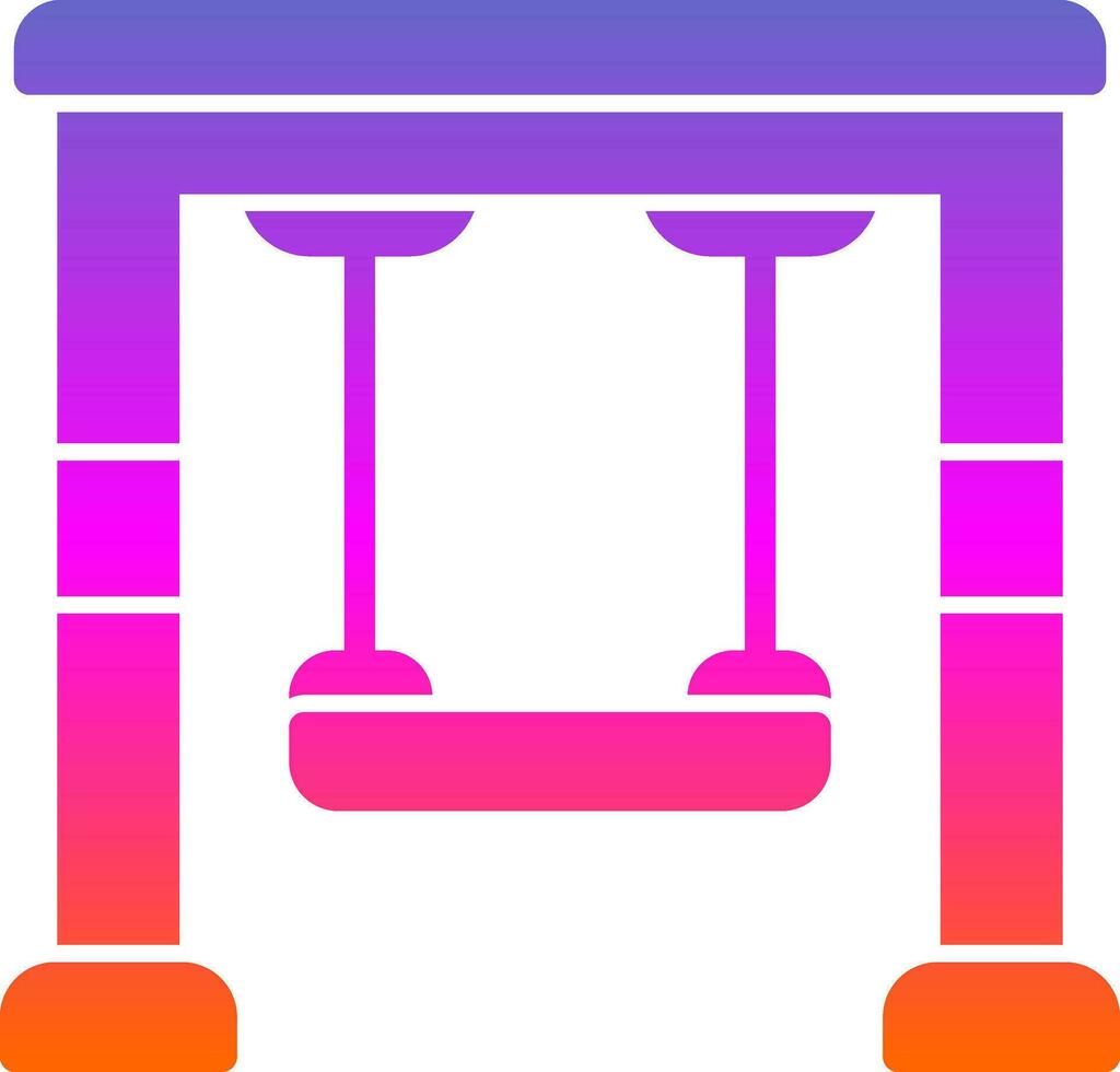 Swing Vector Icon Design