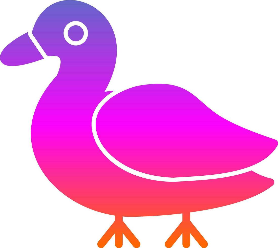 Duck Vector Icon Design