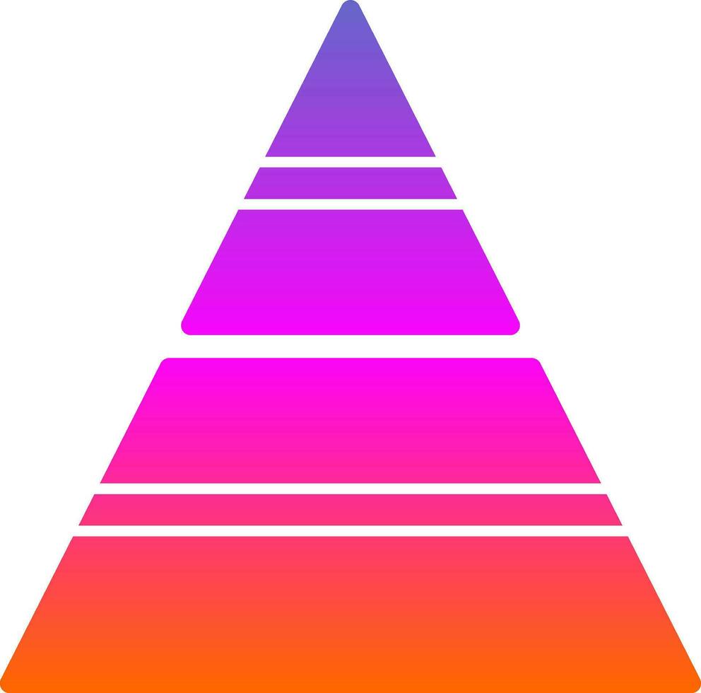 Pyramid Vector Icon Design