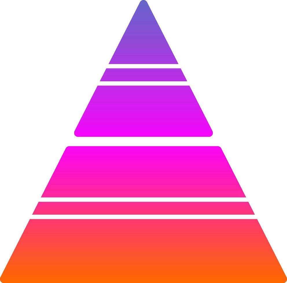 Pyramid Vector Icon Design