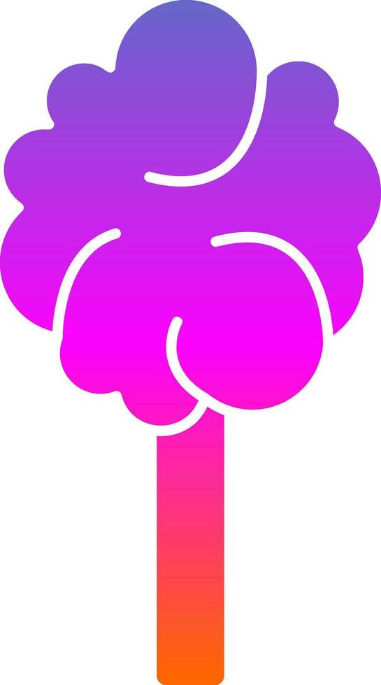 Cotton candy Vector Icon Design