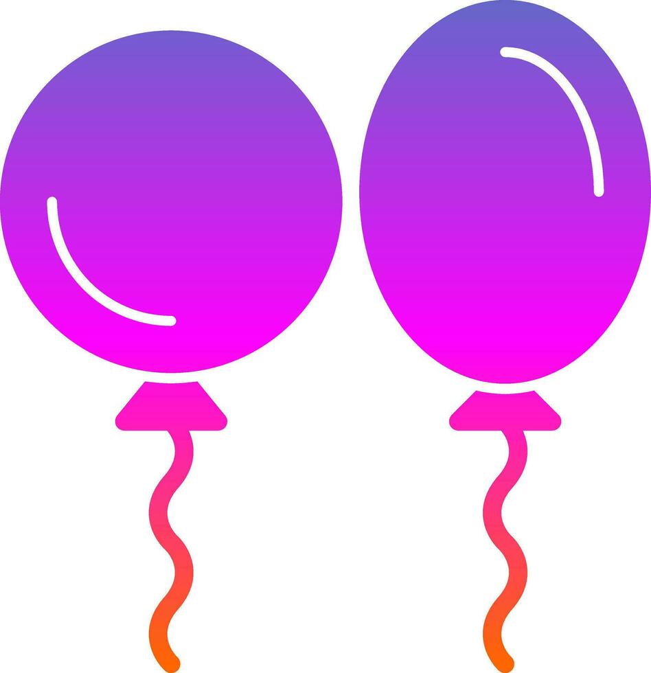 Balloon Vector Icon Design
