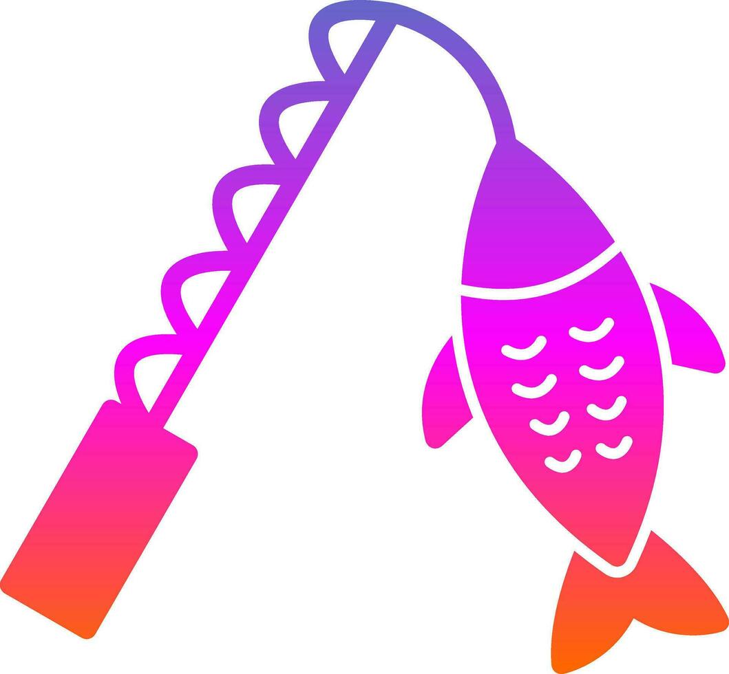 Fishing Vector Icon Design