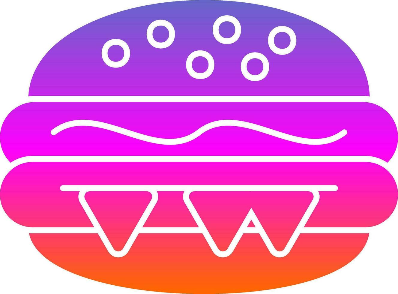 Burguer Vector Icon Design