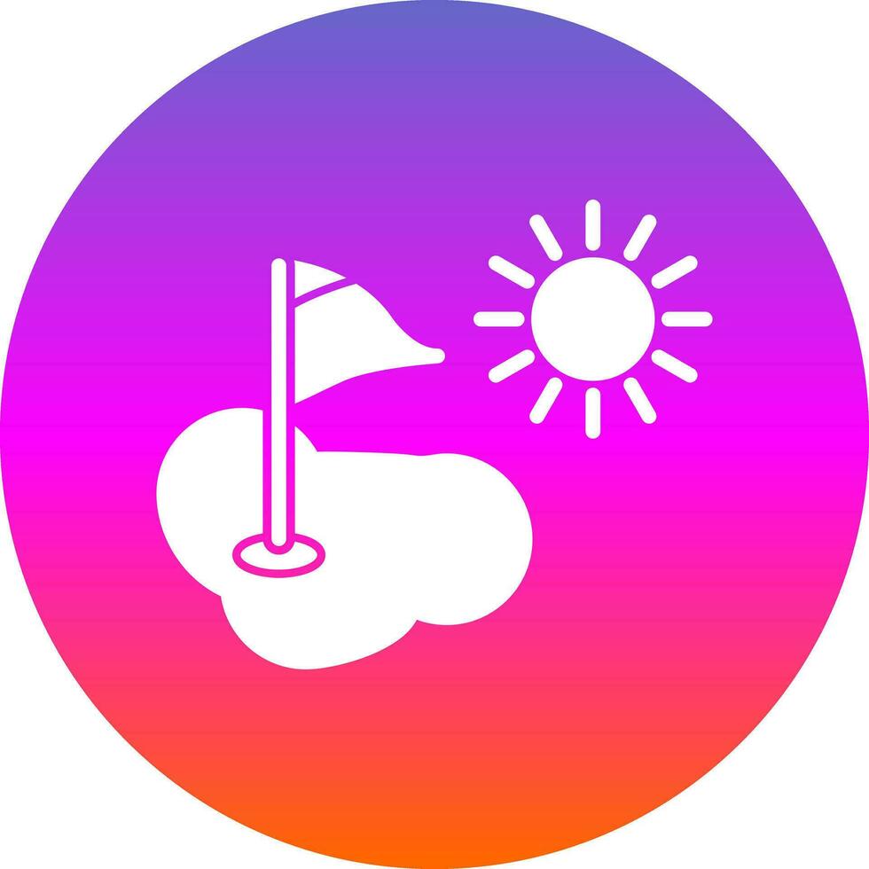 Field Vector Icon Design