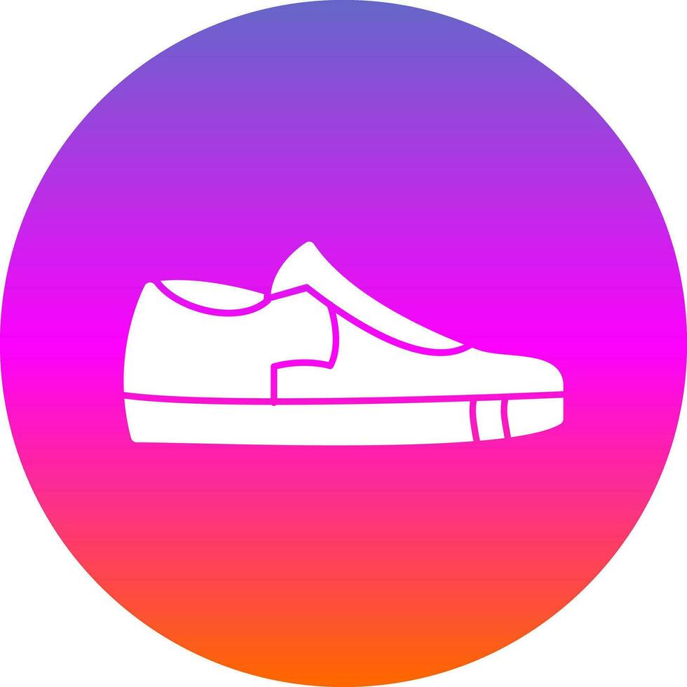 diseño de icono de vector de zapato