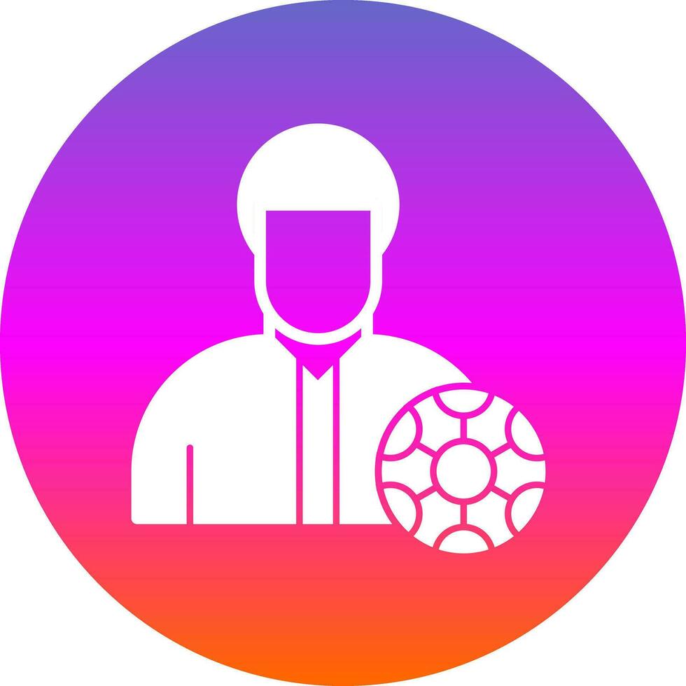 Player Vector Icon Design