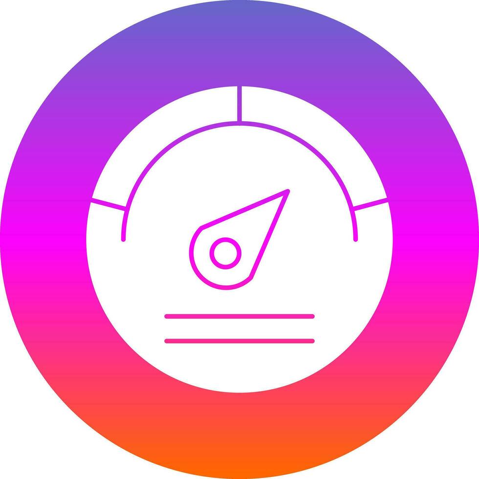 Meter Vector Icon Design