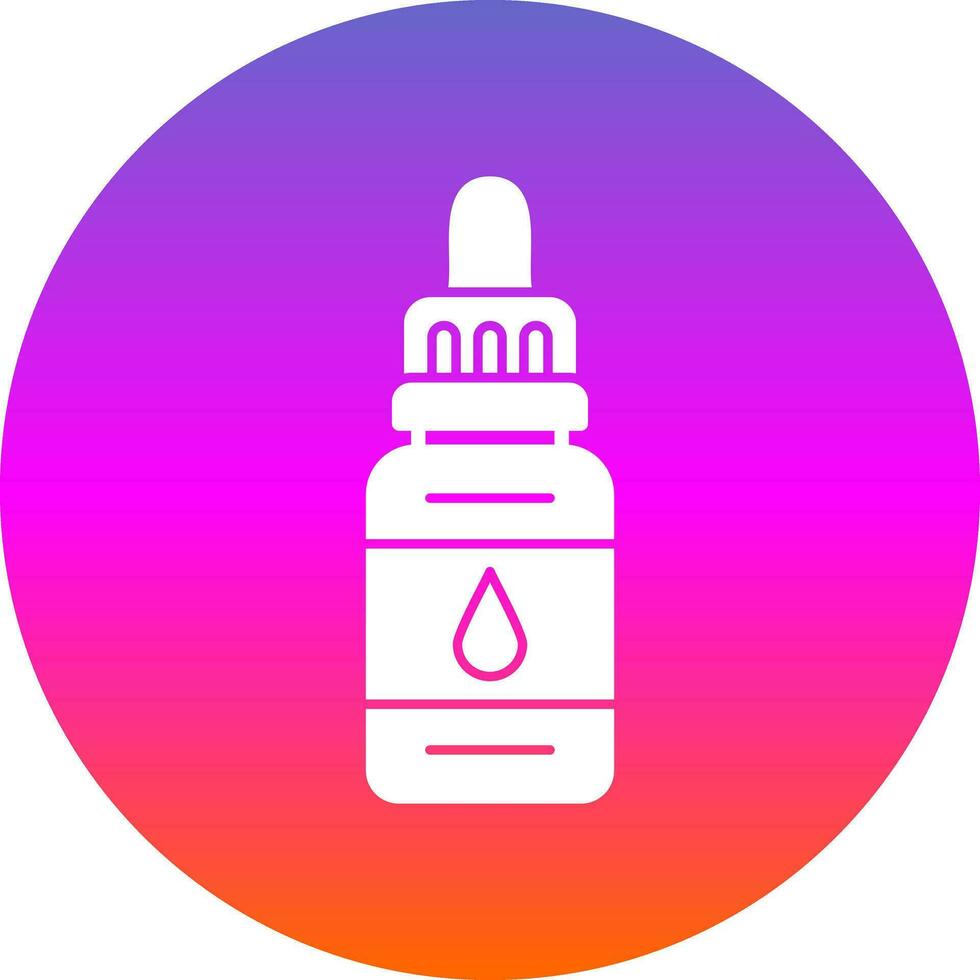Vape liquid Vector Icon Design