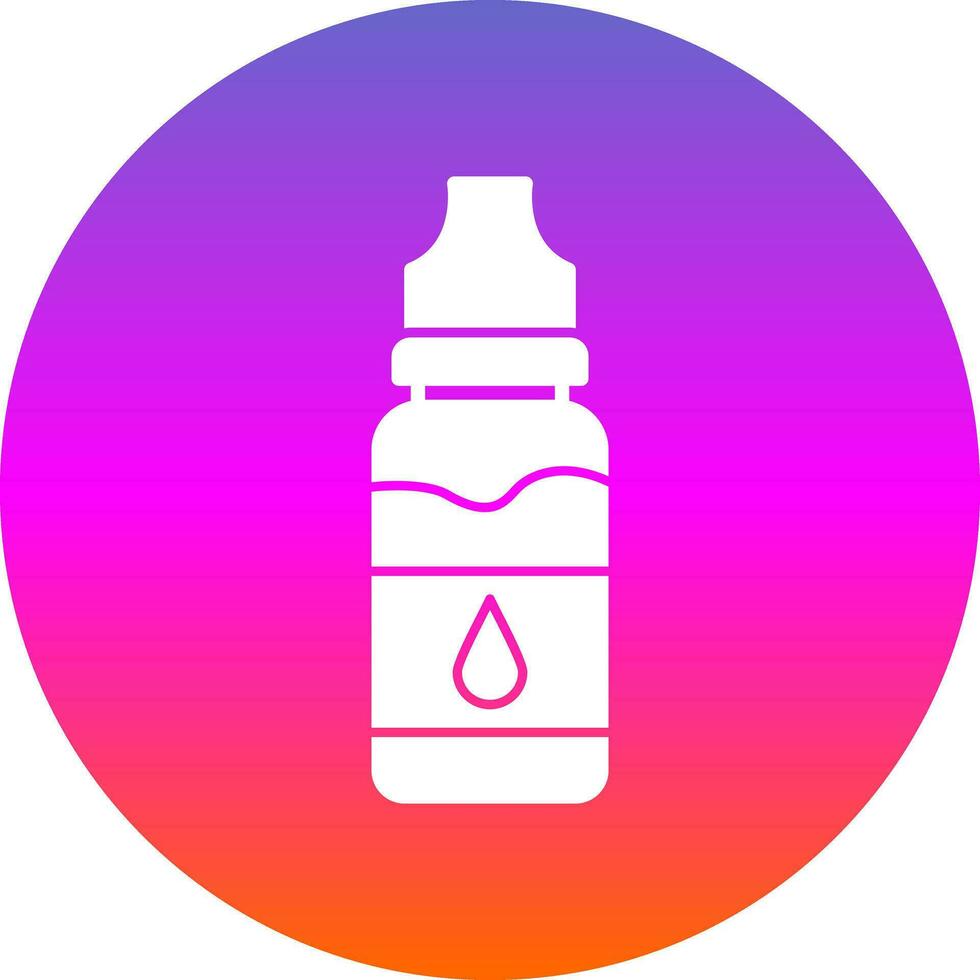 Vape liquid Vector Icon Design