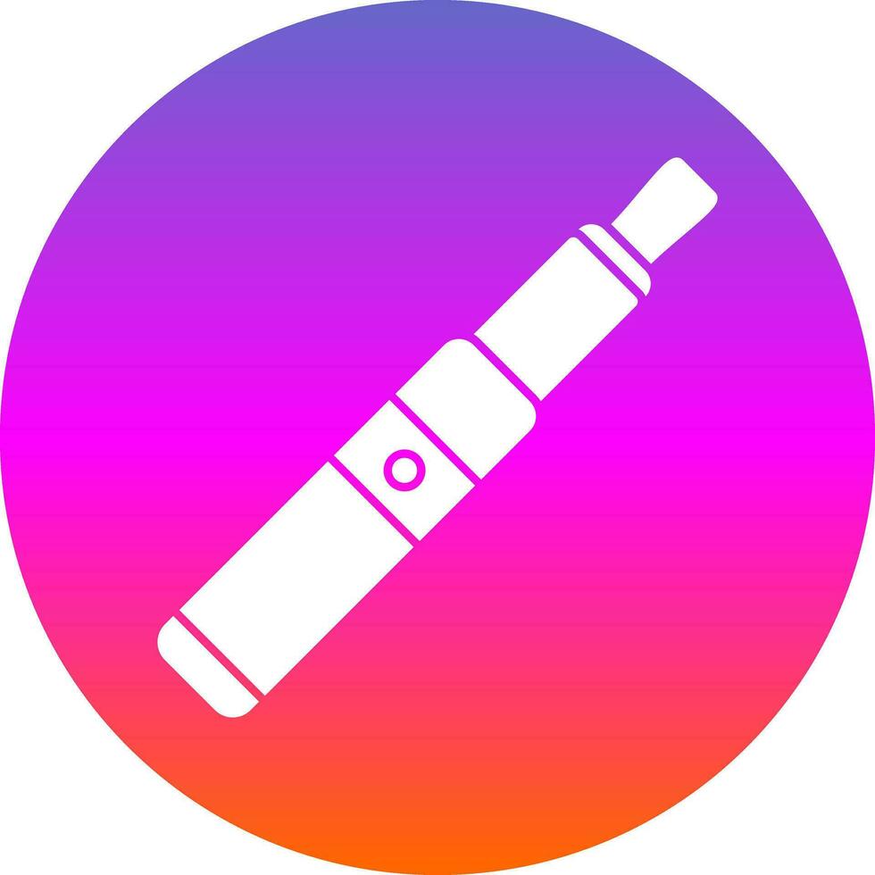 Electronic cigarette Vector Icon Design