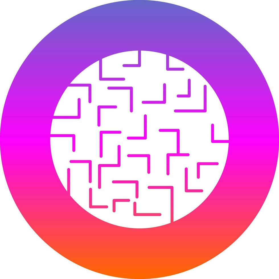 Labyrinth Vector Icon Design