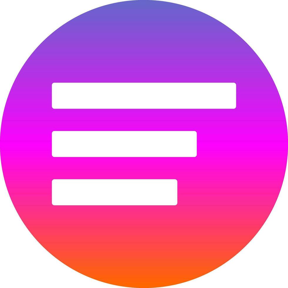 Menu Vector Icon Design