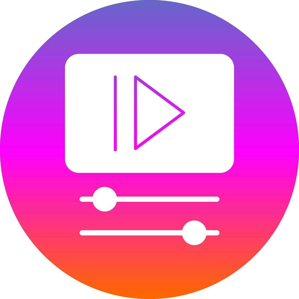 Video Vector Icon Design