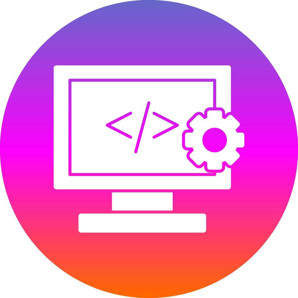 Web development Vector Icon Design