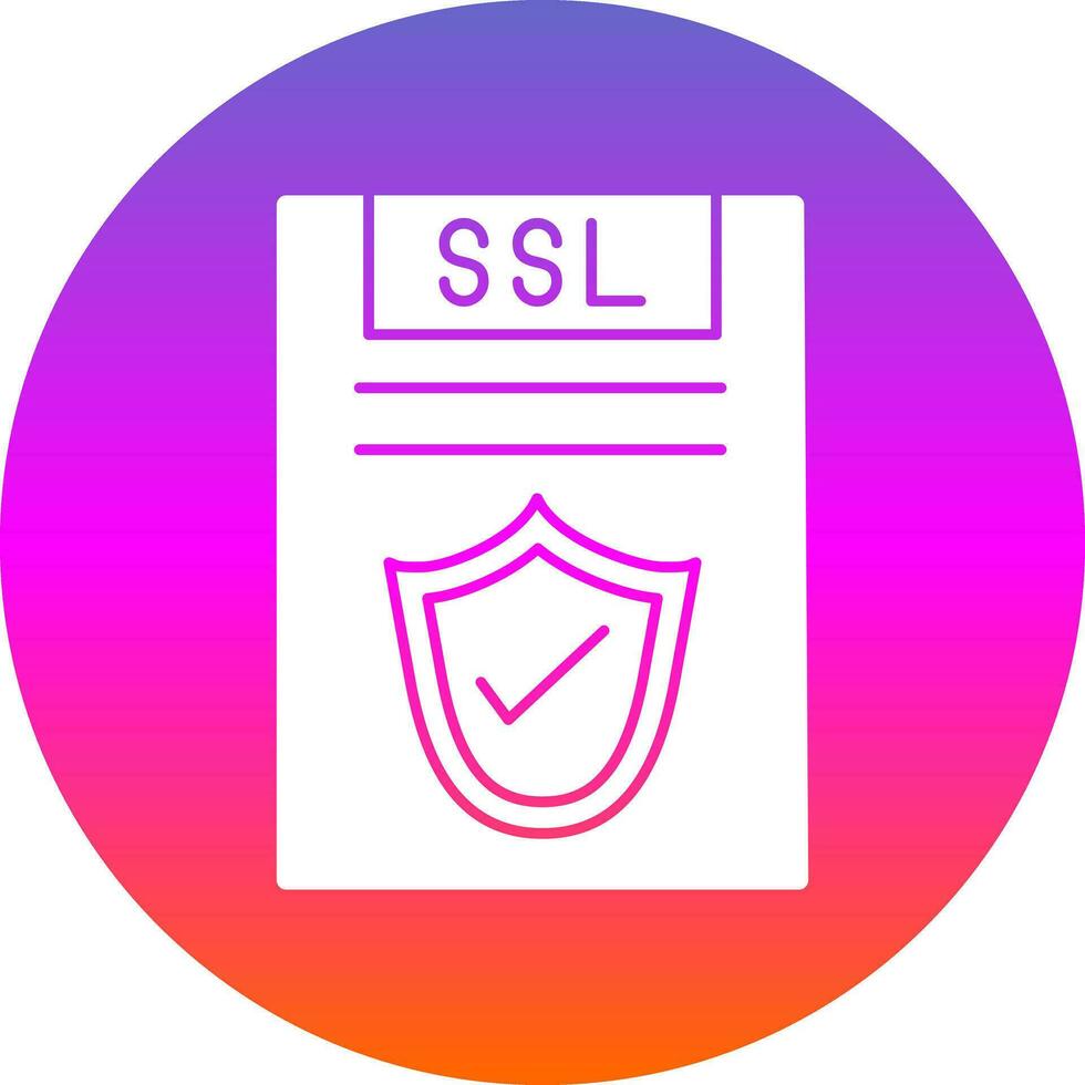 ssl vector icono diseño