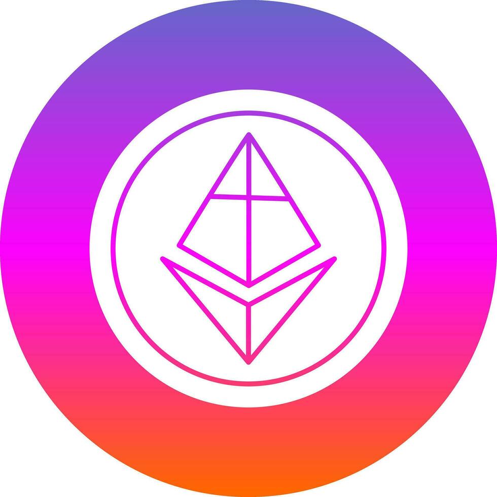 Ethereum Vector Icon Design
