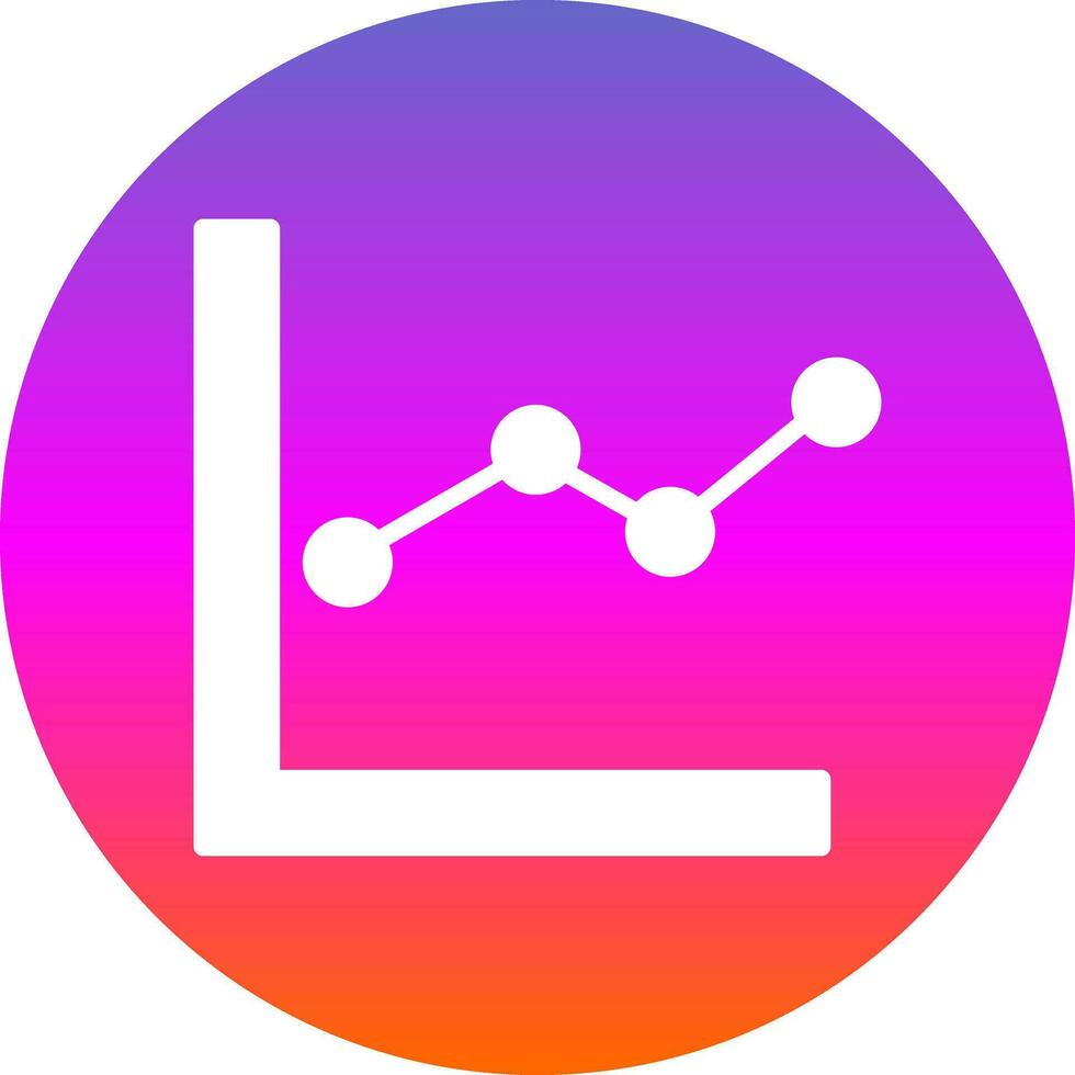 Graph Vector Icon Design