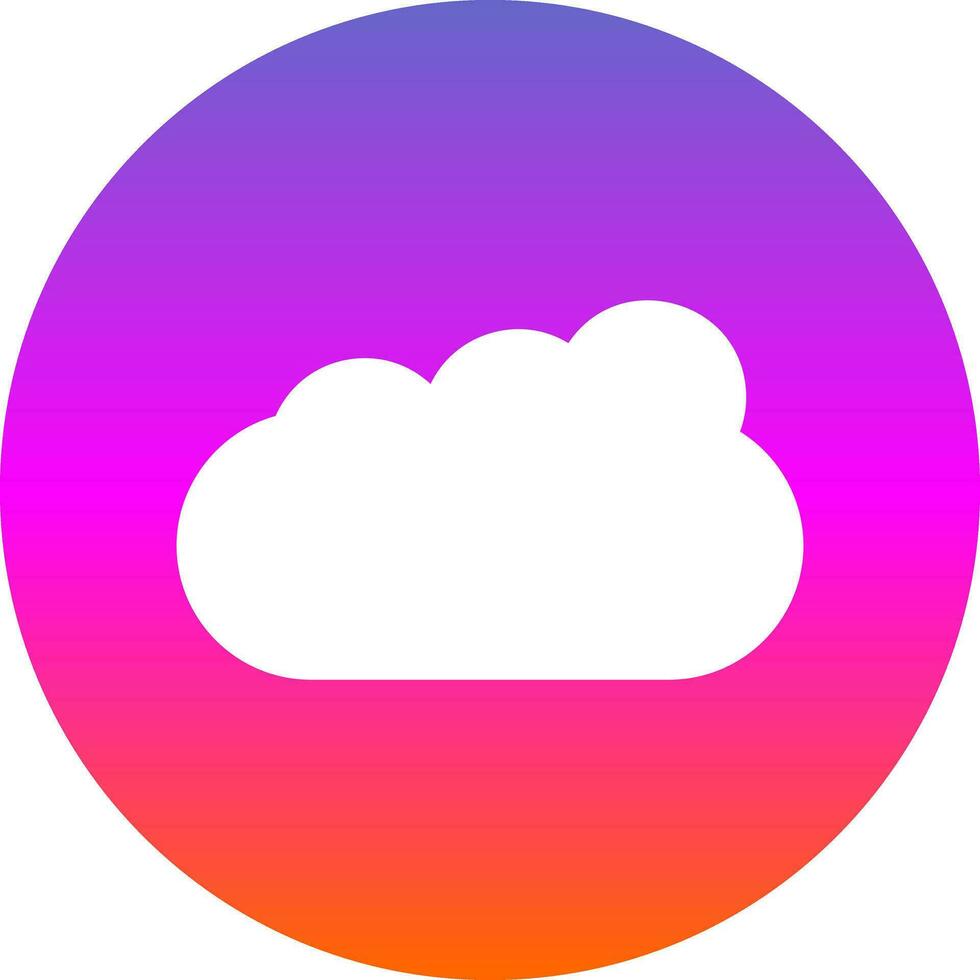 Cloud Vector Icon Design