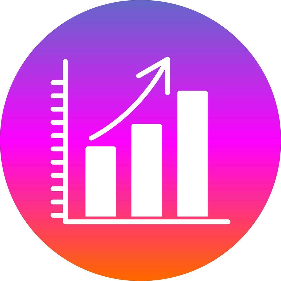 Graph Vector Icon Design