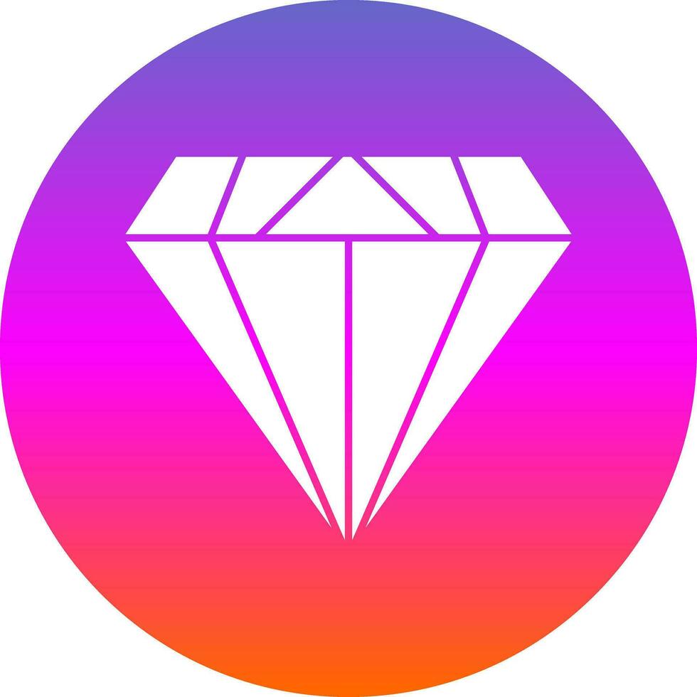 diseño de icono de vector de diamante