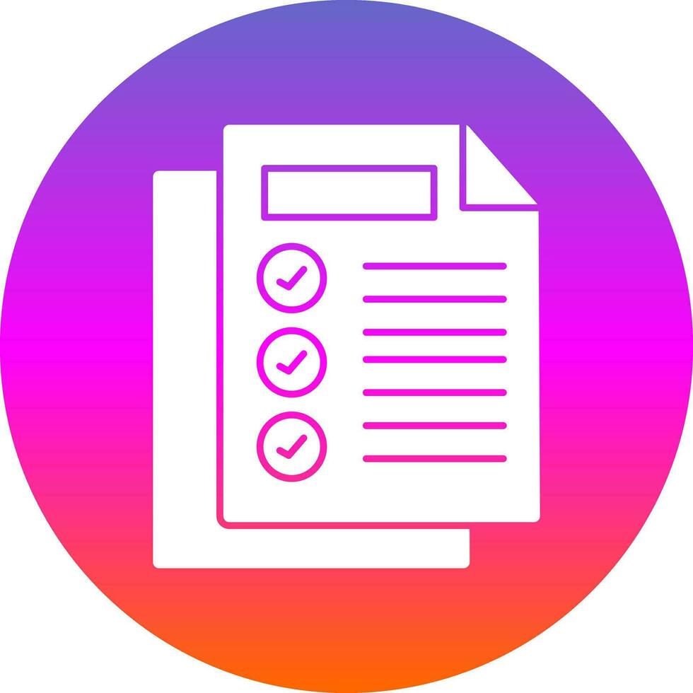 Files Vector Icon Design