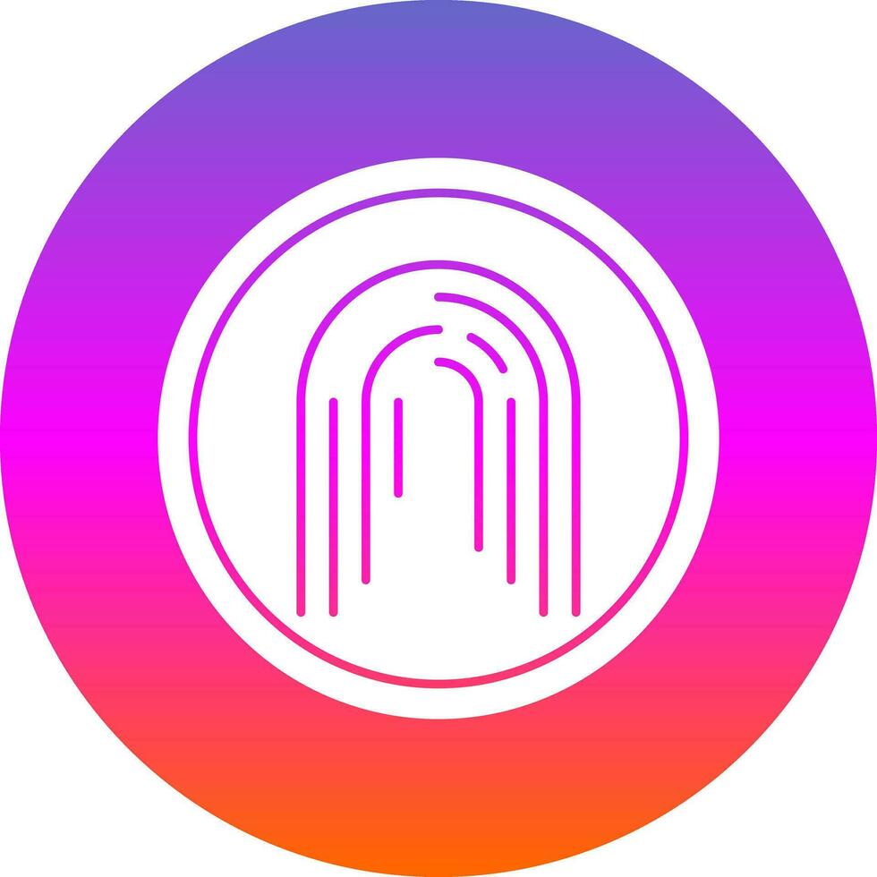 Finger print Vector Icon Design