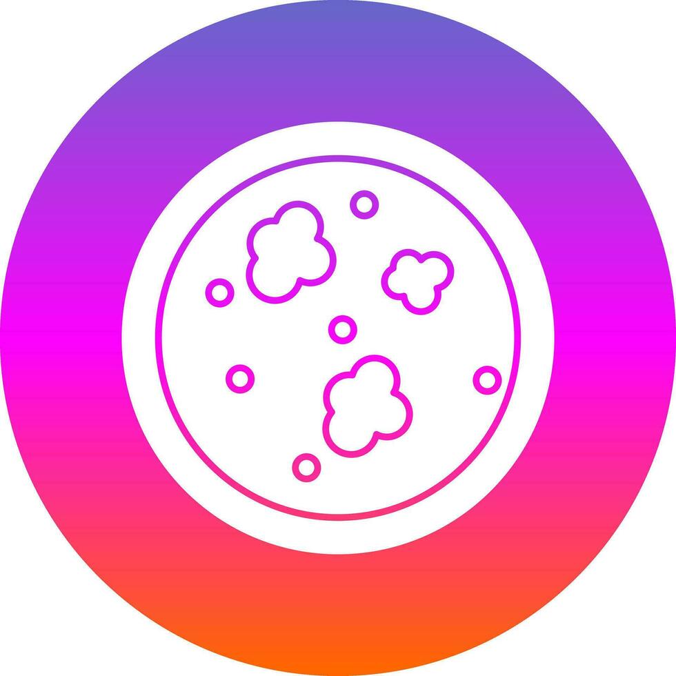 Petri dish Vector Icon Design