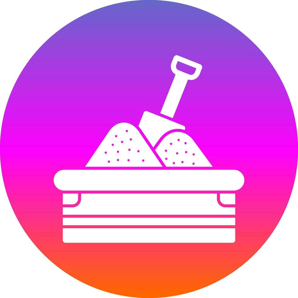 Sandbox Vector Icon Design