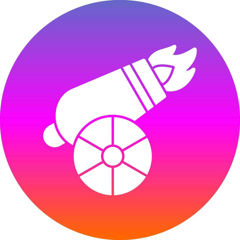 Cannon Vector Icon Design