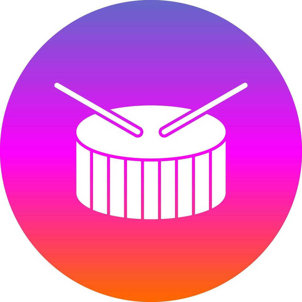 Drum Vector Icon Design