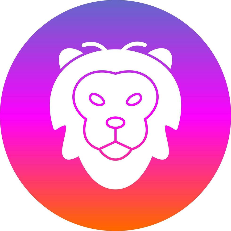 Lion Vector Icon Design