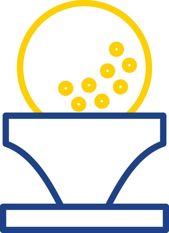 Golf ball Vector Icon Design
