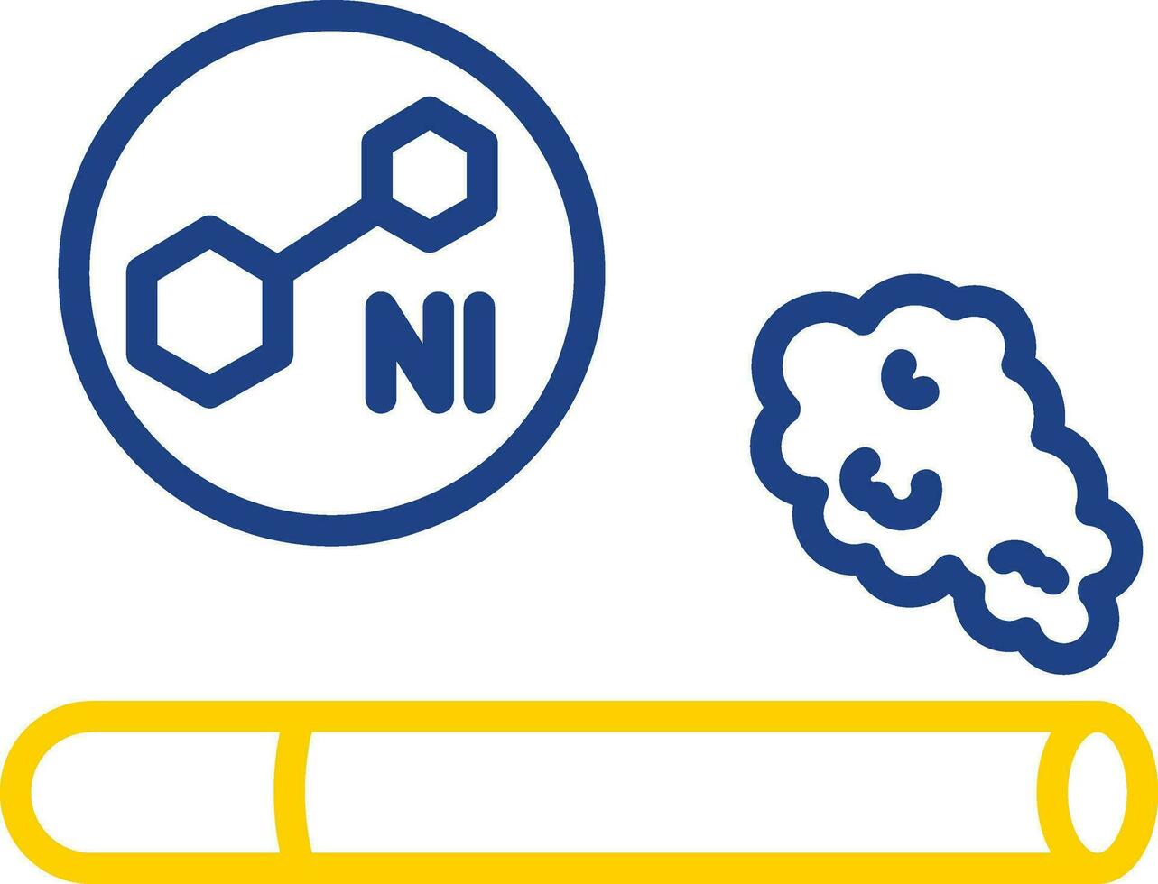 Nicotine Vector Icon Design