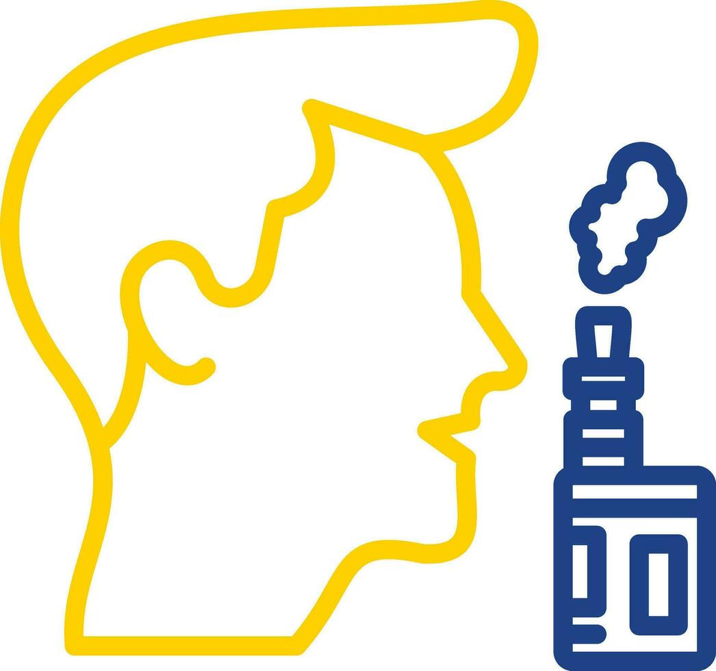 Vaper Vector Icon Design